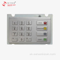 Antivandalská šifrovacia PIN podložka pre platobný kiosk